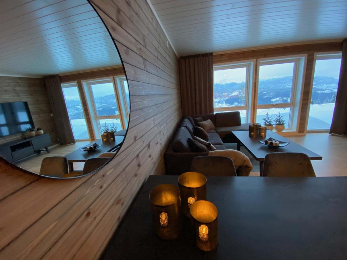 New Modern Apartment With Great View - Ski In & Out Skulestadmo Exterior foto